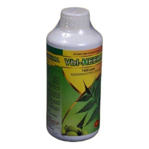Pack Of 1000 Ml Vbl Neema 1500 Ppm Azadirachtin Bio Pesticides For Agriculture Uses