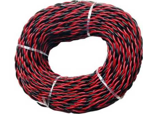 Rad And Black Pvc Multi Color Electrical Wire For House Wiring, 90 Meter