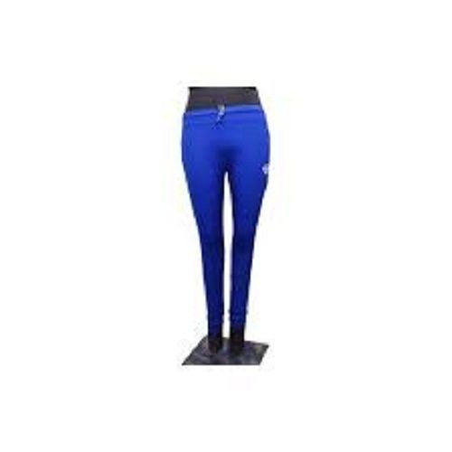 Skin Friendly Light Weight Full Length Breathable And Comfortable Blue Plain Lower