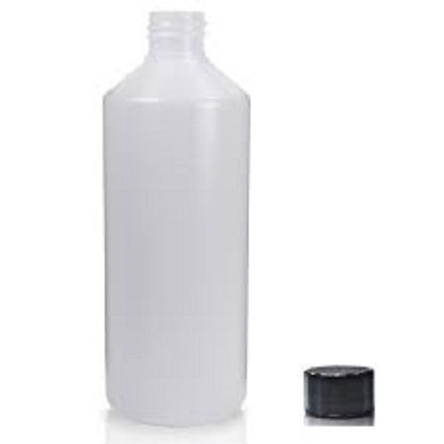 Smooth Finish Milky White HDPE Plastic Bottle 500 ML Leak Proof Solid Plastic