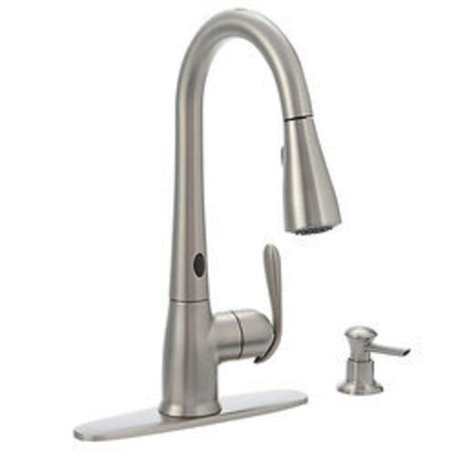Stainless Steel Body Polished Finished Single Handle Kitchen Faucets 