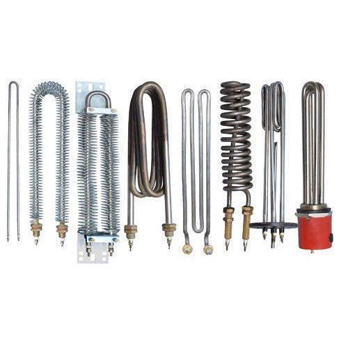 Silver Sturdy Construction Easy Installation Reliable Service Life Tubular Heaters