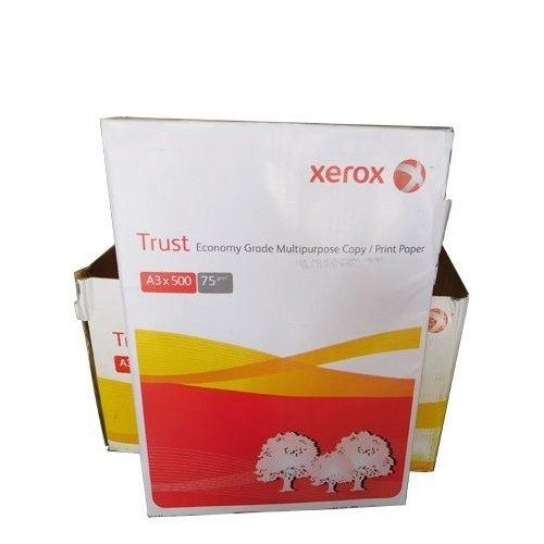  Pack Of 500 Sheets 75 Gsm White Xerox A3 Size Copier Paper For Printing