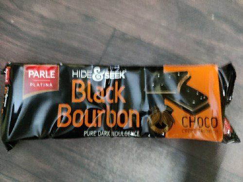 100 Percent Delicious Parle Hide And Seek Black Bourbon Chocolate Cream Biscuits 