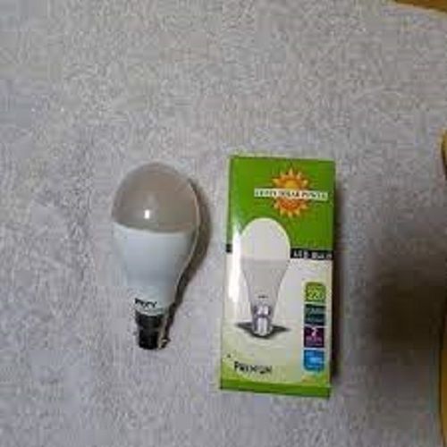 White 3 Watt Light Weight Long Lifespan And Energy Efficient Round Led Bulb 