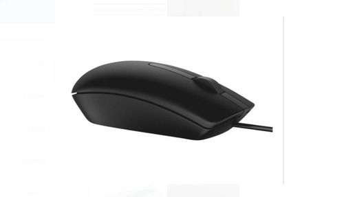 5 V Dell Wired Optical Gaming Black Mouse For Computer With 250gm Weight