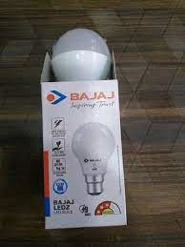 Pvc Plastic 9 Watt, Energy Efficient Light Weight And Long Lifespan White Round Led Bulb 