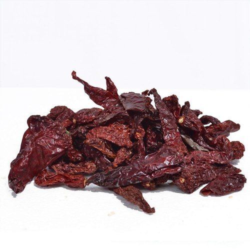 100% Pure And Natural Dry Red Kashmiri Chilli For Tasty Dishes Shelf Life: 12 Months