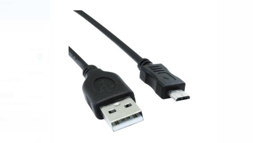 Black Smartphone Usb Data Cable For Fasting Charging And Data Transferring