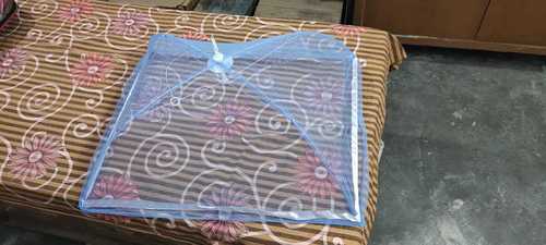 Plain Blue Mosquito Net Foldable Polyester, Light Weight, For Safe And Use To Easy