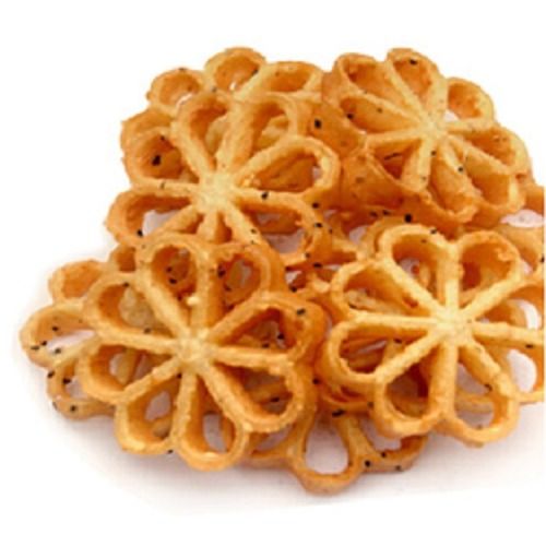 Low-Fat High In Fibre, Vitamins, Minerals, Antioxidants Sweet And Crunchy Eggless Sweet Flavoured Achappam Rose Cookies