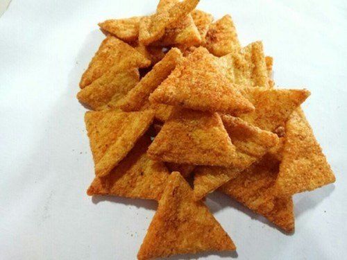 Brown Triangle Shape Healthy And Natural Protein Vitamins Rich Fresh Hygienically Packed Fried Snacks