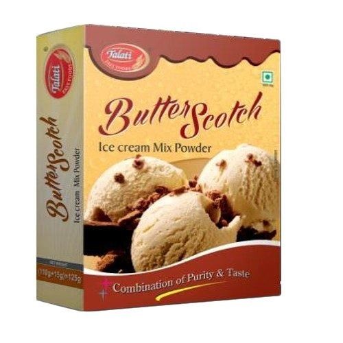 Butterscotch Ice Cream With Crunchies Combination Of Purity And Taste 