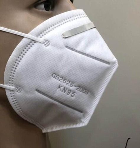 Comfortable And Breathable Disposable 5 Layers N95 Cotton Face Mask With Nose Clip