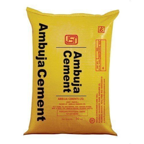 Durable And Weather Friendly High Grade Ambuja Cement For Construction