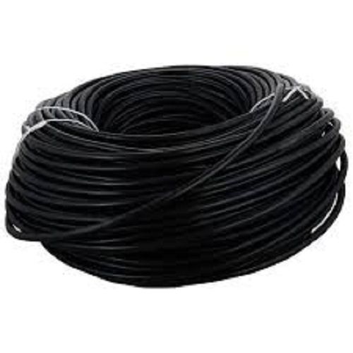 Good Quality And Durable Black Color Electrical Pvc Wire For Home, Length 90 Meter