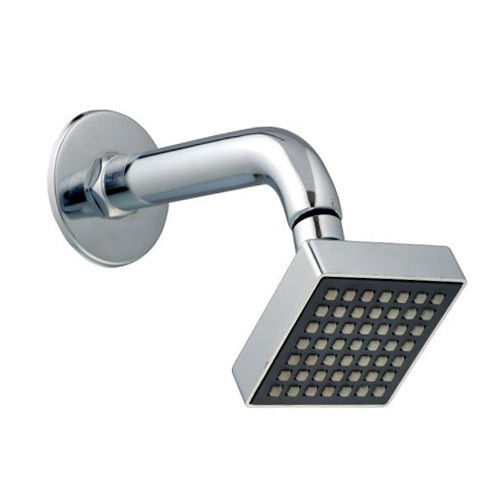 High Quality Silver 4 X 4 Bathroom Shower Set Stainless Steel In Square Shape