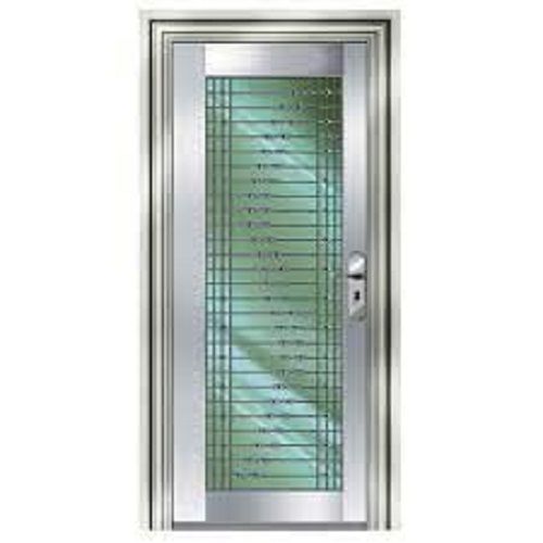 Long Lasting Silver And Green Color Stainless Steel Gates For Home Use Height: 6 To 8 Feet Foot (Ft)