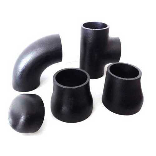 Black Mild Steel Pipe Fitting Available In Multi Shape, 2/3 Inch Size And 1-3 Mm Thickness