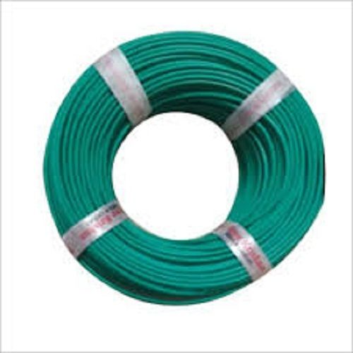 Mint Green Color Electrical Pvc Wire Good Quality Durable And Length 90 Meter