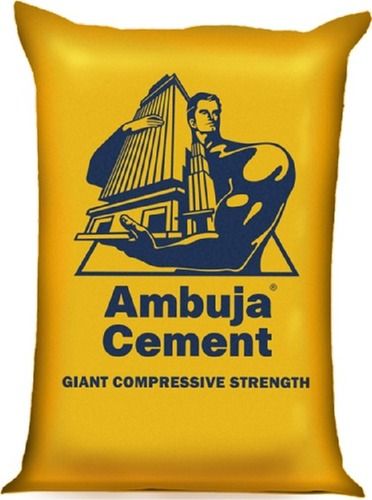 Natural Chemical And Weather Resistance Ambuja Cement For Industrial Use