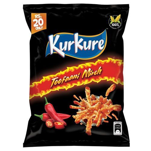 Perfect Snack For A Movie And Journey 47Gram Masala Toffani Mirch Kurkure, Made With Rice And Wheat Grade: Food Grade