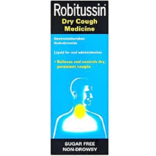 Rabitussin Dry Cough Syrup Sugar Free Non-drowsy