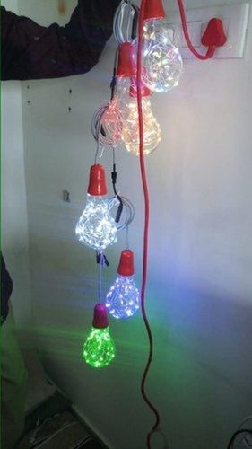 Weather Proof Hanging String Led Bulb Multicolor Lights For Decoration Input Voltage: 3 Watt (W)