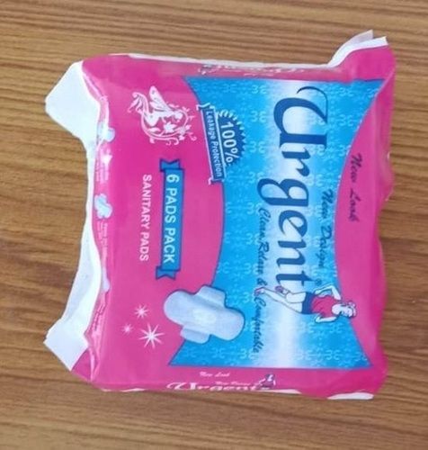 100 Percent Clean Highly Absorbent With Germ Protection Urgent Sanitary Pads