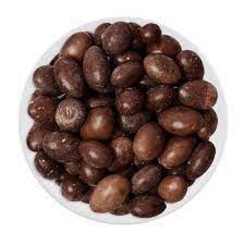 Brown Oval Shape Healthy Yummy Tasty Delicious High In Fiber And Vitamins Dark Almond Chocolate