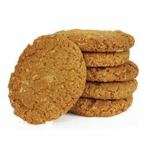 Brown Round Shape Healthy Yummy Tasty Delicious High In Fiber And Vitamins Coconut Almond Cookies