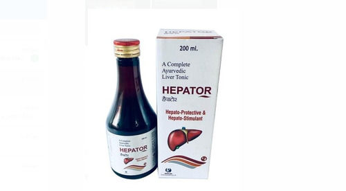 Hepator Ayurvedic Liver Tonic Pack Of 200 Ml Age Group: For Children(2-18Years)