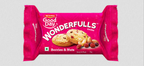 Made With Finest Ingredients Tasty Berries And Nuts Biscuits, Rich In Nutrition