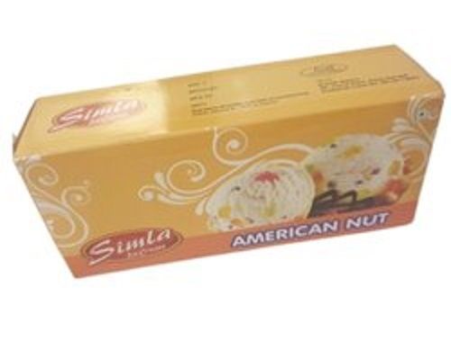 Mouth Watering Taste And Smooth Creamy Delicious American Nut Ice Cream Brick