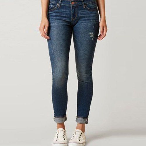 Blue Slim Skinny Fit Comfortable And Stylish Ladies Jeans