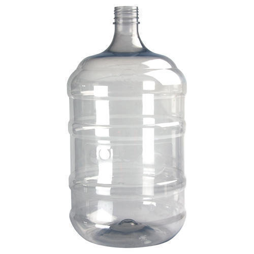 Transparent 20 Liter Plastic Water Bottle Lightweight Plastic And Easy To Uses