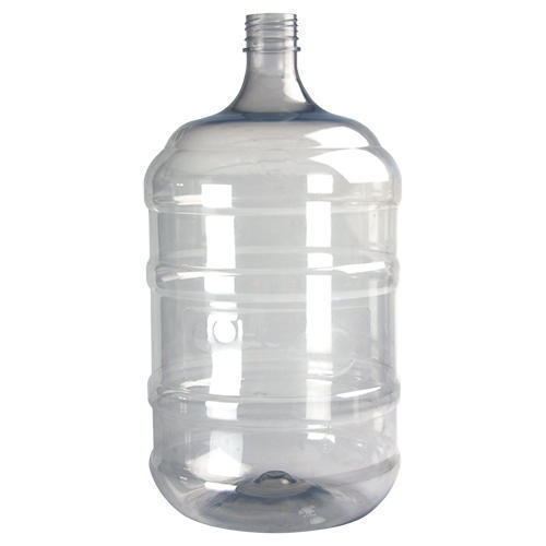 Transparent 20 Liter Plastic Water Bottle Lightweight Plastic And Easy To Uses Sealing Type: Roll On