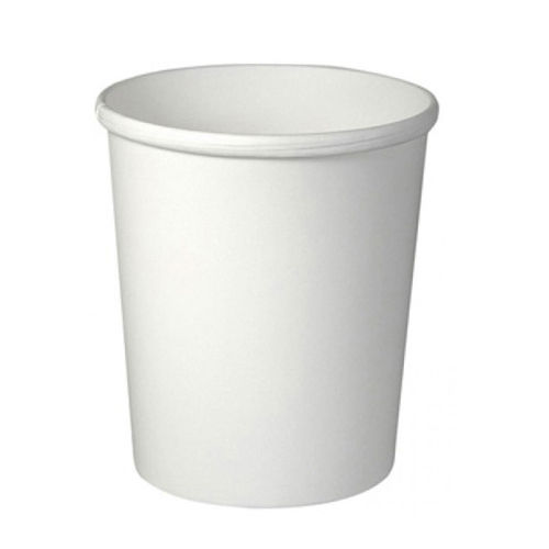 White Fine Quality Easily Disposal Paper Glass .