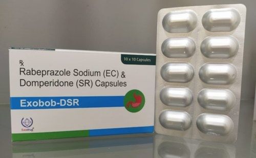  Rabeprazole Sodium And Domperidone Capsules, 10 X 10 Capsules