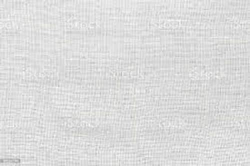 Washable Greyish White Plain Polyester Fabric For Garments Usage, Thickness  0.4 Mm at Best Price in Surat