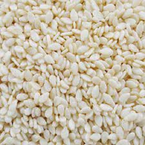 99 Percent Pure Enriched With Vitamins And Proteins Organic White Sesame Seeds