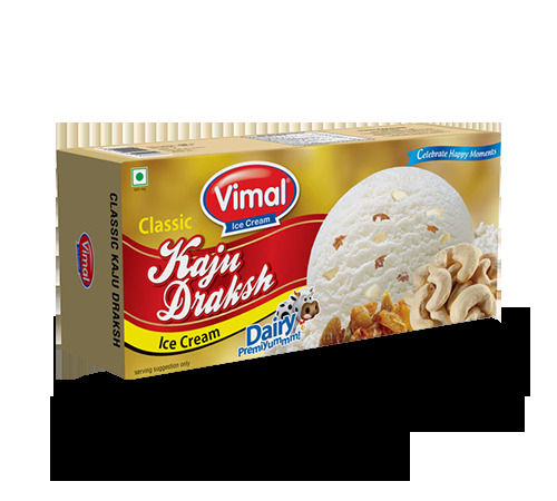 Delicious And All Natural Ingredients Vimal Classic Kaju Draksh Ice Cream 