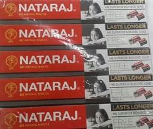 Black Eco-Friendly And Extra Smooth Nataraj Pencils For Writing And Drawing