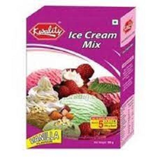 Kwality Ice Cream Mix Vanilla Flavor All Natural Ingredients And Delicious Taste