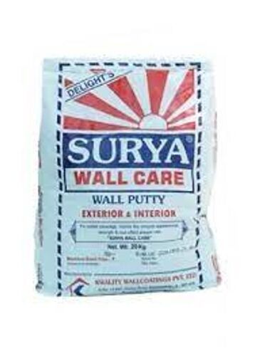 Surya Wall Care Cement Based Wall Putty For Interior And Exterior