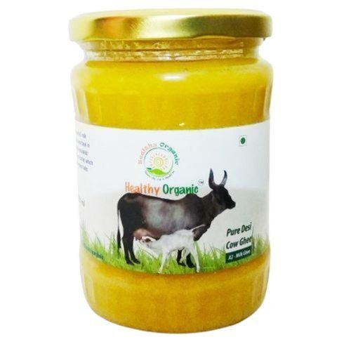 Yellow 100 Percent Pure And Natural Organic Desi Cow Ghee No Cholestero Used In Ayurvedic Medicine 