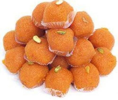 100% Pure Healthy Handmade Round Sweet Fresh Orange Boondi Ladoo