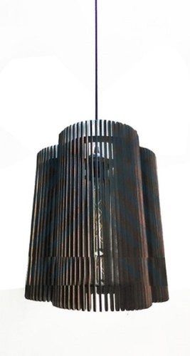 Black 30 C Mdf Hanging Chandelier For Home And Hotel Decoration