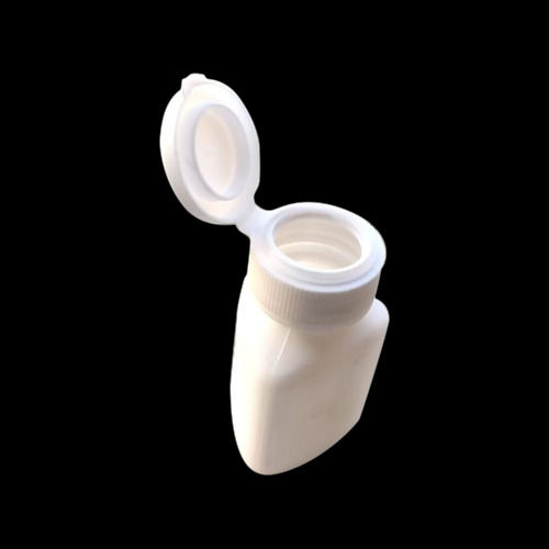 30ml, Durable Long Lasting Plasic White Color Flip Top Cap Capsule Container 