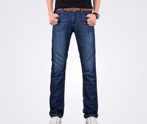 Blue Stylish Men Jeans Good Quality Fabric Beautiful Pattern For Party Wear Age Group: >16 Years